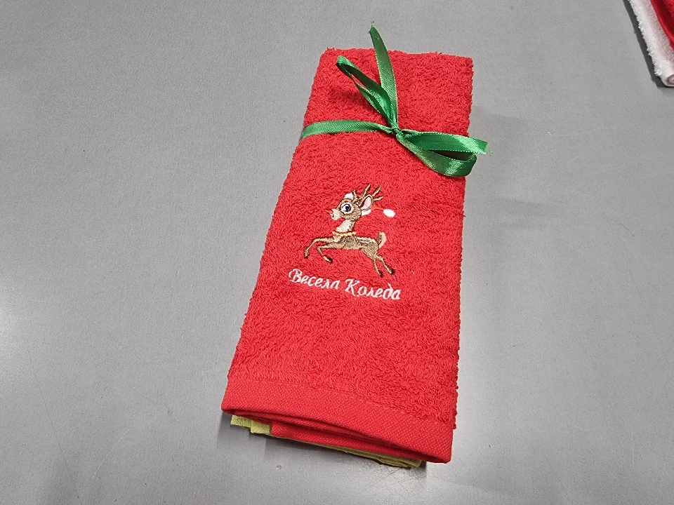 Коледа Коледни кърпи за кухня 2бр