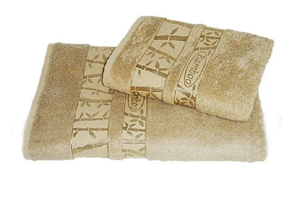 Бамбукови хавлиени кърпи Хавлиена кърпа Бамбук - беж 90/150