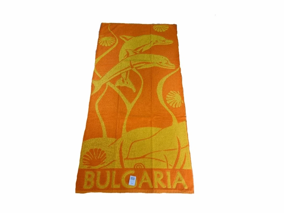 Плажни кърпи Плажна кърпа - Игра оранж