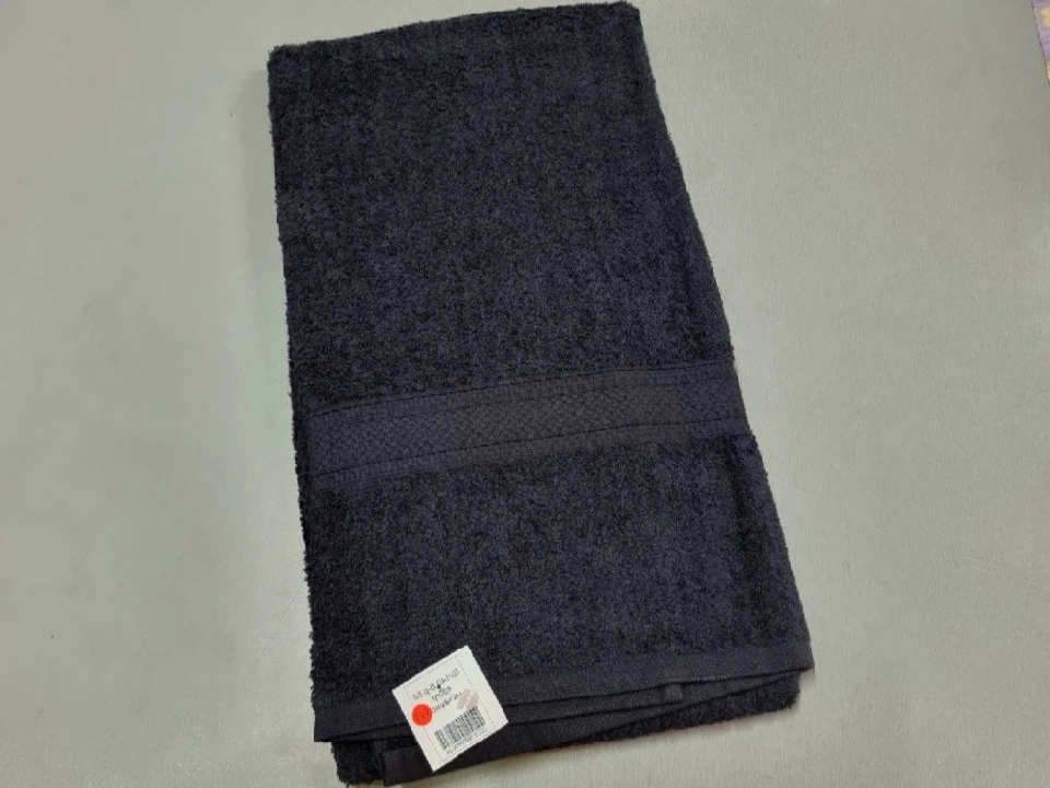 Outlet Преоценена хавлиена кърпа 70/130 в черно